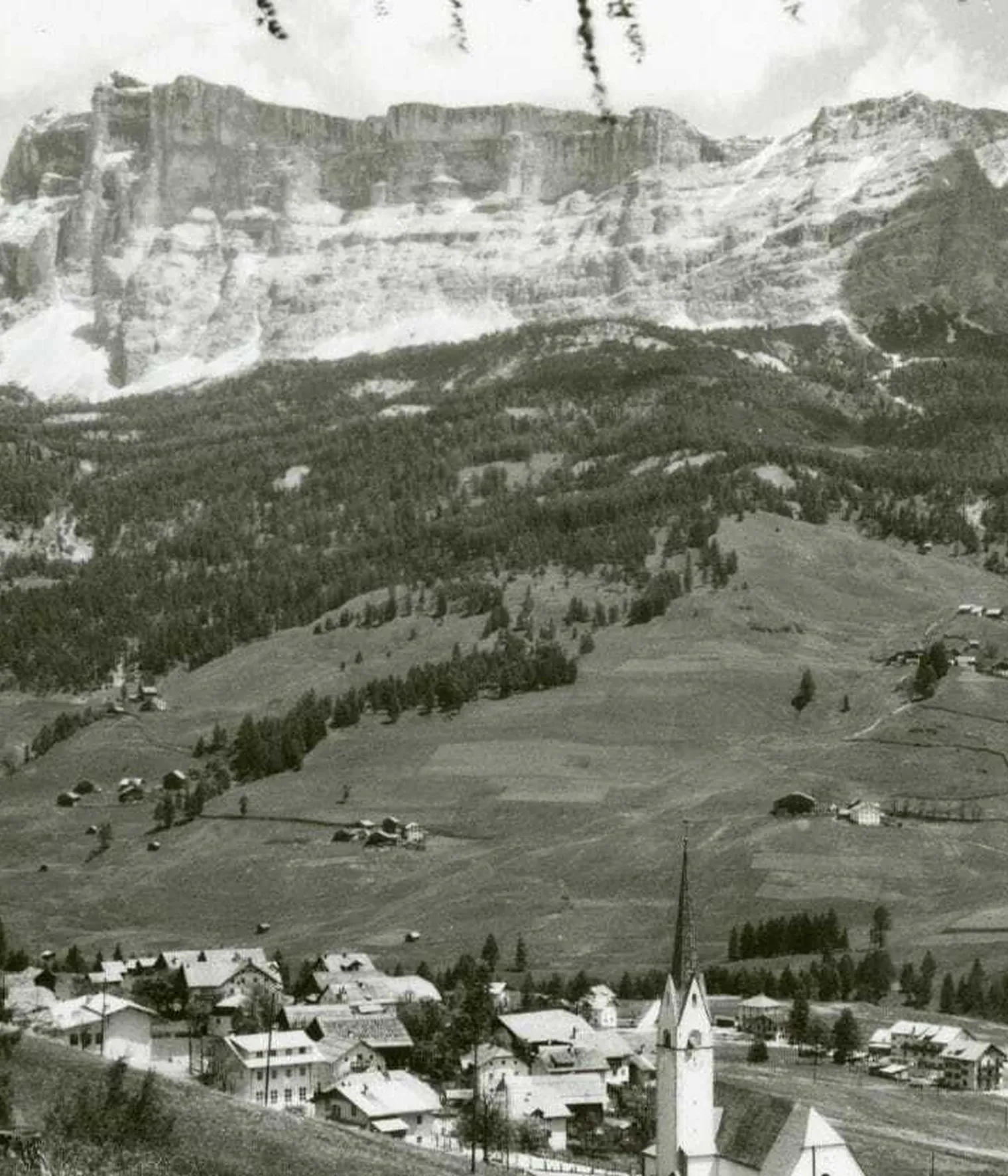 Foto storica la villa